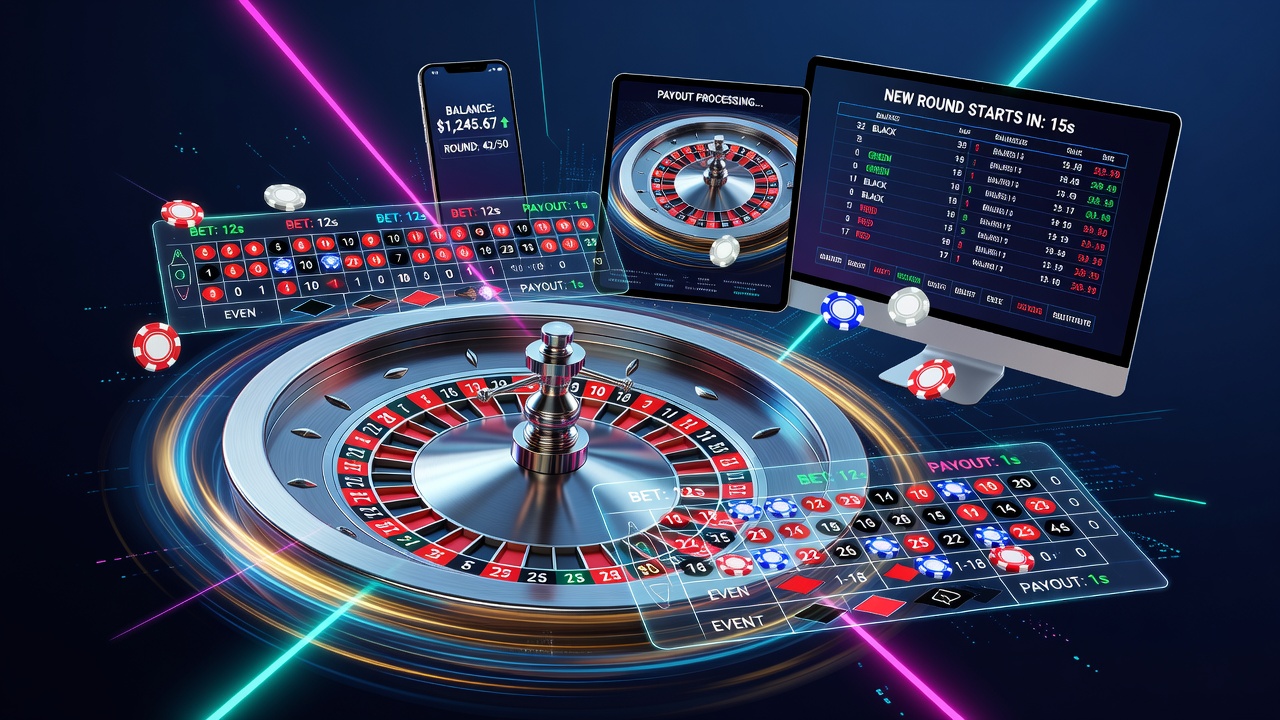 Real-Time Instant Roulette: Quick Spins and Fast Online Gameplay in Seconds