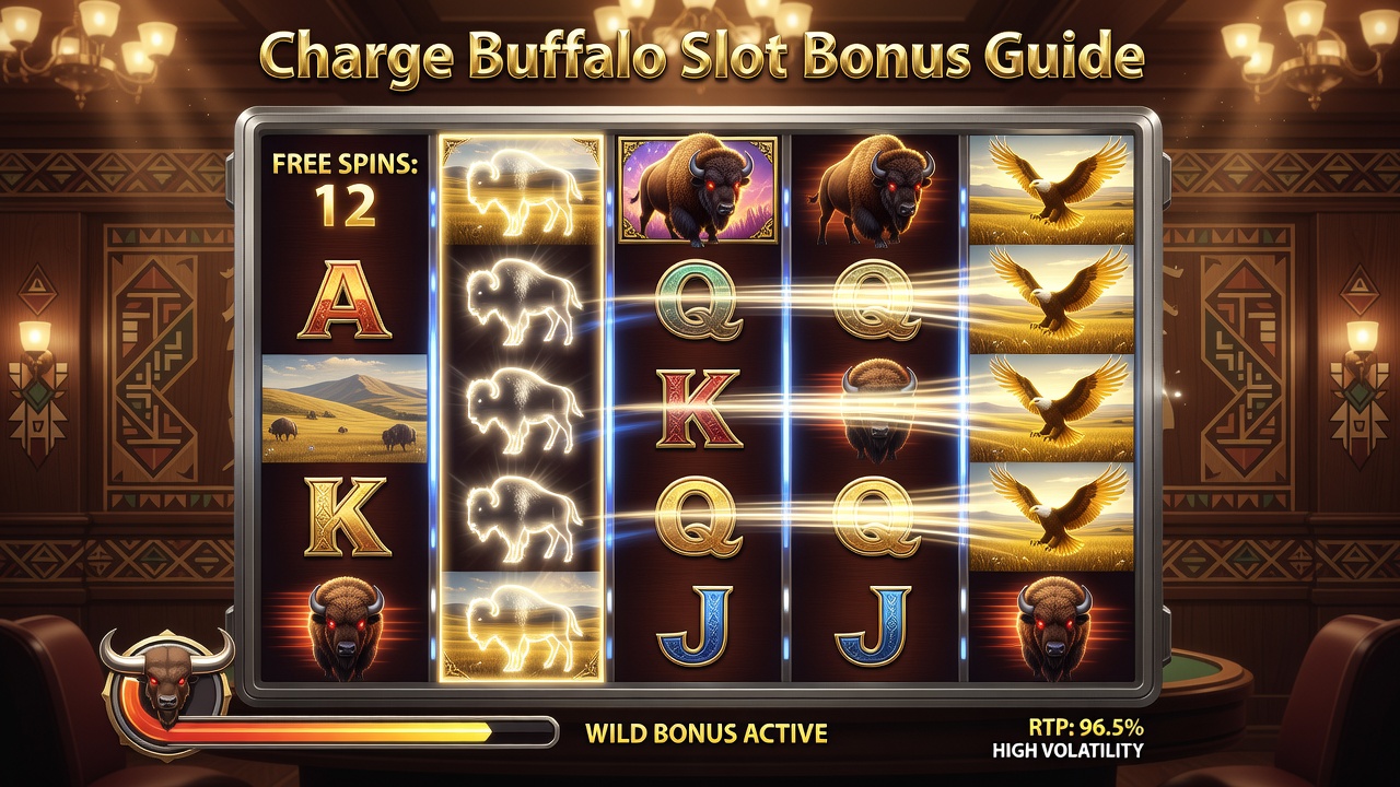 Buffalo Slot Bonus Guide: Free Spins, Wild Symbols, RTP Percentage, and High-Volatility Gameplay